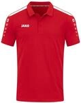JAKO Herren Poloshirt Power, Rot, 3XL