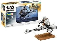 Revell Modellbau I Speeder Bike The Mandalorian I Ma&szlig;stab 1:12 I 102 Teile I Ab 12
