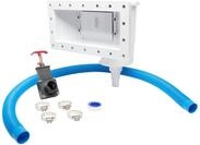 STEINBACH Breitmaul Skimmer Set S1, Skimmer vorgepackt, Schwimmbadschlauch, Klemmen,