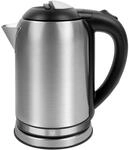 Impolio Basics Wasserkocher Edelstahl 1L, Klein 1200W, Reisewasserkocher Mit