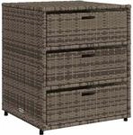 vidaXL Gartenschrank, Ger&auml;teschrank mit viel Stauraum, Beistellschrank Schrank mit