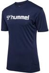 hummel hmlLOGO Jersey S/S, Marine, 2XL