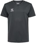 Hummel Uni_Kids Hmlauthentic Pl Jersey S/S Kids T-Shirt, Asphalt, 176 EU