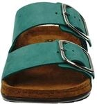 Rohde Damen Pantolette Nubukleder goldene Schnalle Sommerfarbe Rodigo-D 5879,