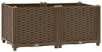 vidaXL Hochbeet Pflanzkasten Pflanzbeet Gem&uuml;sebeet Blumenbeet Blumenkasten Fr&uuml;hbeet