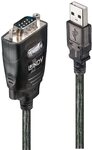 LINDY 42686 USB auf Seriell Konverter, Schwarz