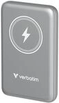 Verbatim Charge'n'Go MagSafe Powerbank 10000mAh 15W PD20W USB-C Grau