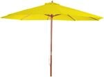 Mendler Sonnenschirm Florida, Gartenschirm Marktschirm, &Oslash; 3,5m Polyester/Holz 7kg -