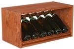 PROREGAL Modulares Weinregal VINCELLAR MOD | HxBxT 30x60x30cm | Schr&auml;g Modul...