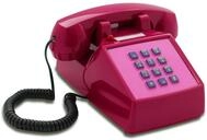 Opis PushMeFon Cable: EIN Retro Festnetztelefon mit Tastenblock, ideal als altes