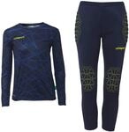 Uhlsport Unisex Prediction Torwart Junior Trikotset, Blaugelb, 140 EU