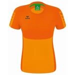 Erima Damen Six Wings Funktions T-Shirt (1082223), New orange/orange, 40