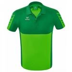 Erima Herren Six Wings Sport Polohemd (1112204), Green/smaragd, XXL