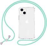 NALIA Handykette f&uuml;r iPhone 13 - Transparentes Hybrid-Case & Band - HANGIT PRO