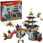 LEGO Ninjago Tournament Temple City Set 71814, 3489 Teile, 14 Minifiguren,