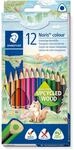 STAEDTLER Buntstifte Noris colour, ergonomisches Dreikantformat, rutschfeste
