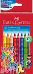 Faber-Castell - Jumbo Buntstifte Set, 10-teilig