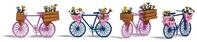 Busch - Blumen-fahrrader H0 (5/22) *bu1820