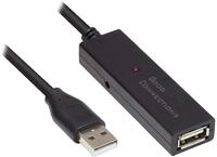 Good Connections AKTIVES USB 2.0 Verl&auml;ngerungskabel - 10 m - Stecker A an Buchse A -