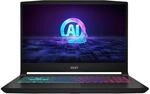 MSI Katana A15 AI B8VG-451, 15,6" FHD, Ryzen 7 8845HS, 16GB RAM, 512GB SSD, RTX 4060,
