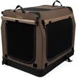 Hundebox TrendPet TPX90-Pro - Leichte, Faltbare Transportbox f&uuml;rs Auto mit Aluminium