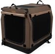 Hundebox TrendPet TPX75-Pro - Leichte, Faltbare Transportbox f&uuml;rs Auto mit Aluminium