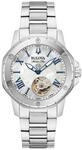 Bulova Marine Star Automatic Uhr f&uuml;r Damen in der Farbe Silber mit Armband aus