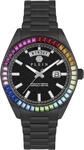 Philipp Plein Herren Uhr Analog Quarz Date Superlative Gent Edelstahl
