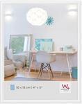 walther design Bilderrahmen weiss 10 x 13 cm New Lifestyle Kunststoffrahmen KV113W