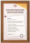 walther design Bilderrahmen eiche dunkel 21 x 29,7 cm (DIN A4) mit Kunstglas und