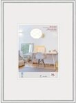 walther design Bilderrahmen silber 50 x 70 cm mit Kunstglas, New Lifestyle