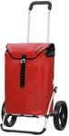 ANDERSEN Einkaufstrolley - Royal Shopper Ortlieb rot | mit Fl&uuml;sterr&auml;dern,...