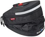 KLICKfix Farradtasche Micro 200 Expandable Schwa Satteltasche, Schwarz, 19 x 12 x 8