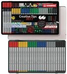 STABILO - Multi-Liner-Set - Creative Tips - ARTY - 30er Metalletui - CLASSIC