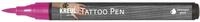 KREUL 62107 - Tattoo Pen pink, Strichst&auml;rke 0,5 - 3 mm, Kosmetiktinte auf