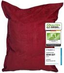 Lumaland Riesen-Sitzsack XXL 140x180cm | Indoor Bean Bag aus weichem & waschbarem