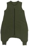 schlummersack Baby Kinder Schlafsack Ganzjahr 70cm Olive | mit F&uuml;&szlig;en,...