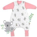 schlummersack Baby Kinder Schlafsack Winter | mit F&uuml;&szlig;en, umklappbaren...