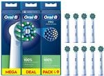 Braun Oral-B Aufsteckb&uuml;rsten Pro CrossAction 3+3+3 Pack FFS Ersatzb&uuml;rsten 018913