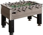 Bandito Kickertisch Profi Soccer Deluxe Eiche-grau, massiver und robuster 80 kg