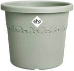 Elho Algarve Cilindro 58cm Blumentopf - Thyme Green | &empty; 58 x H 48 cm | f&uuml;r den