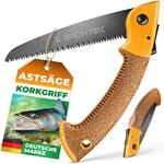 GR&Uuml;NTEK Klapps&auml;ge ZANDER, geh&auml;rtetes Carbonstahl S&auml;geblatt 180mm, rutschfester