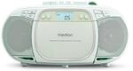 MEDION E66476 Stereo Sound System (Boombox, CD-Player, MP3, Kassette, tragbarer