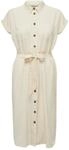 ONLY Damen Onlhannover S/S Shirt Dress Noos WVN, Birch, 42