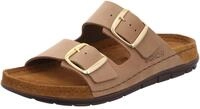 Rohde Damen Pantolette aus Leder mit Schnallen und Memoryfu&szlig;bett Rodigo-D 5865,