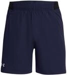 Under Armour Herren Gewebte Shorts Von Vanish, Midnight Navy/Mod Grey, S