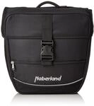 Haberland Fahrradtasche Doppeltasche Einsteiger-Serie, Schwarz, 30 x 32 x 13 cm