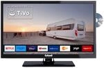 Gelhard GTV2422I Smart TV 24 Zoll DVB/S/S2/T2/C, DVD, USB, 12V 230 Volt WLAN