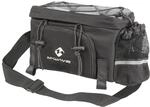 M-Wave Uni Erweiterbare Gep&auml;cktr&auml;gertasche, Amsterdam Exp, schwarz/silber