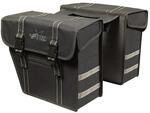 Greenlands Packtasche Fahrradtasche Doppeltasche schwarz 25 Liter